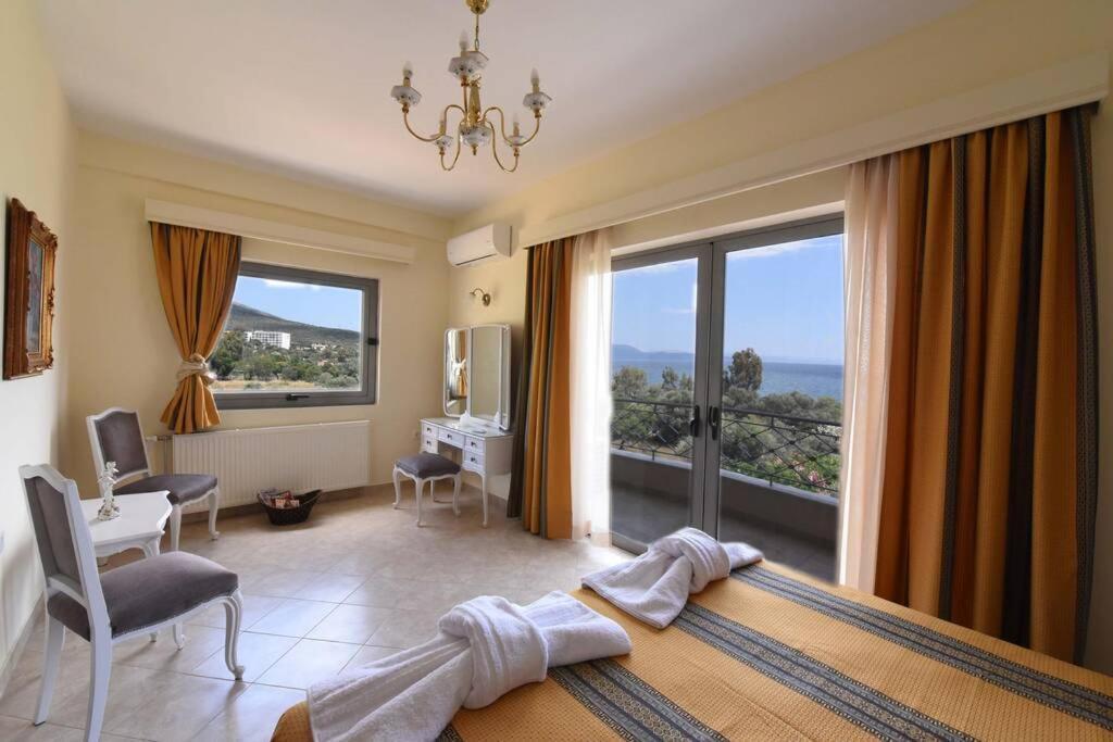 Seaside Villa Andronikos Amarynthos Ngoại thất bức ảnh