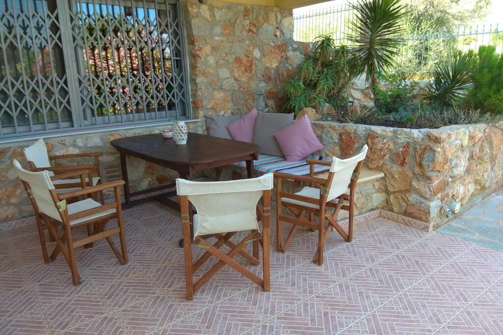 Seaside Villa Andronikos Amarynthos Ngoại thất bức ảnh