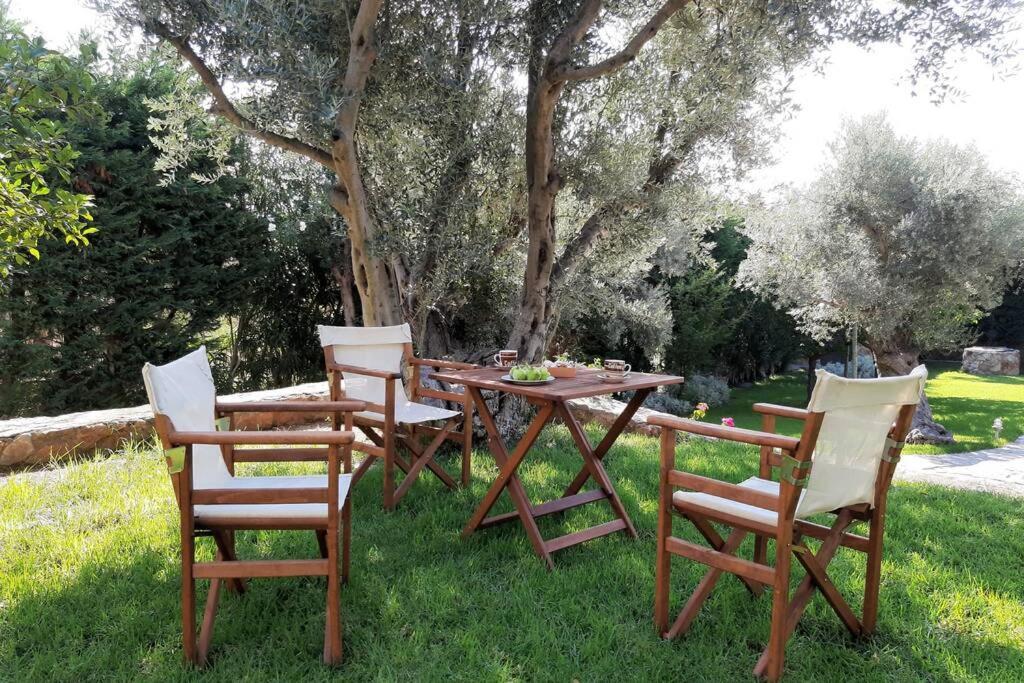 Seaside Villa Andronikos Amarynthos Ngoại thất bức ảnh