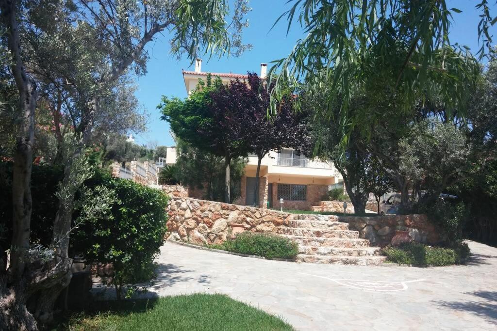 Seaside Villa Andronikos Amarynthos Ngoại thất bức ảnh